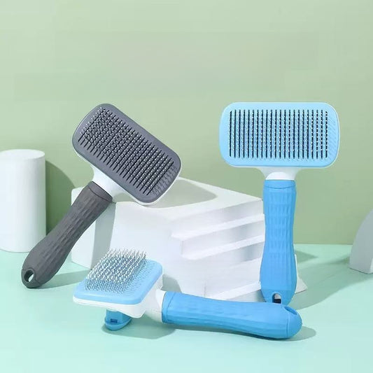 Pet Comb with Hair Removal Feature