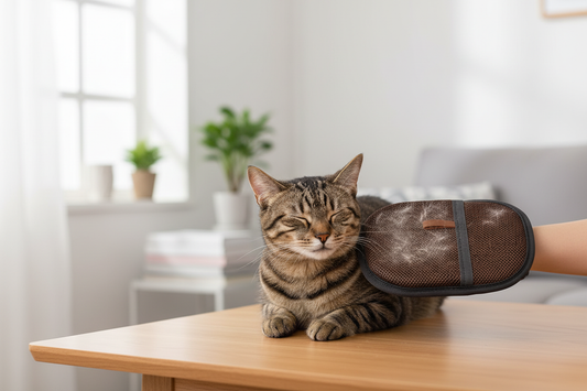 Grooming Glove Cat